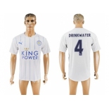 Leicester City #4 Drinkwater SEC Away Soccer Club Jersey