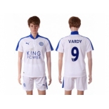 Leicester City #9 Vardy SEC Away Soccer Club Jersey 1