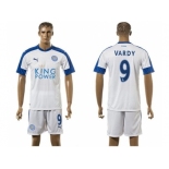 Leicester City #9 Vardy SEC Away Soccer Club Jersey 2