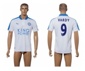 Leicester City #9 Vardy SEC Away Soccer Club Jersey 3