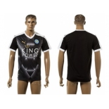 Leicester City Blank Away Soccer Club Jersey 1