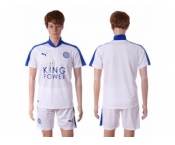 Leicester City Blank SEC Away Soccer Club Jersey 2