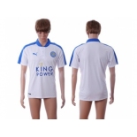 Leicester City Blank SEC Away Soccer Club Jersey 4