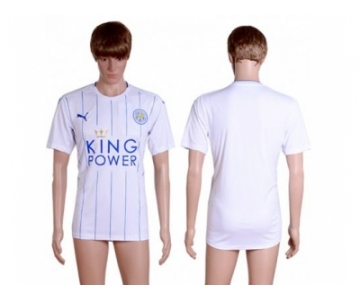 Leicester City Blank SEC Away Soccer Club Jersey