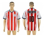 Guadalajara #10 Lopez Home Soccer Club Jersey1