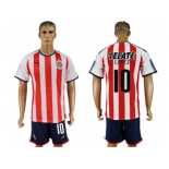 Guadalajara #10 Lopez Home Soccer Club Jersey