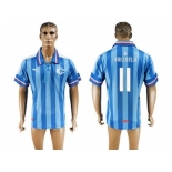 Guadalajara #11 Brizuela Blue Soccer Club Jersey