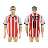 Guadalajara #11 Brizuela Home Soccer Club Jersey1