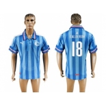 Guadalajara #18 Calderon Blue Soccer Club Jersey