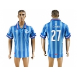 Guadalajara #27 C.Pena Blue Soccer Club Jersey