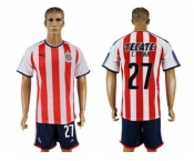 Guadalajara #27 C.Pena Home Soccer Club Jersey