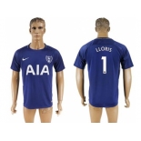 Tottenham Hotspur #1 LLORIS Away Soccer Club Jersey1