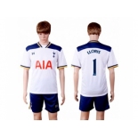 Tottenham Hotspur #1 LLORIS White Home Soccer Club Jersey1