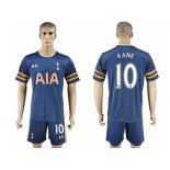 Tottenham Hotspur #10 Kane Away Soccer Club Jersey2