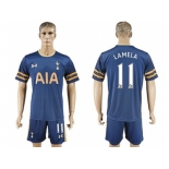 Tottenham Hotspur #11 Lamela Away Soccer Club Jersey2