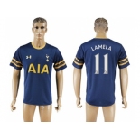 Tottenham Hotspur #11 Lamela Away Soccer Club Jersey3