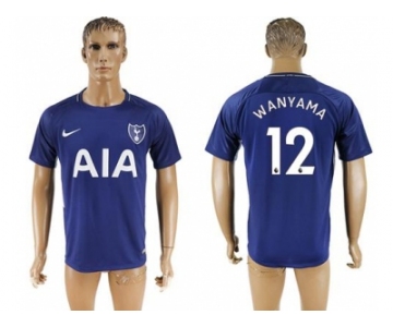 Tottenham Hotspur #12 Wanyama Away Soccer Club Jersey1