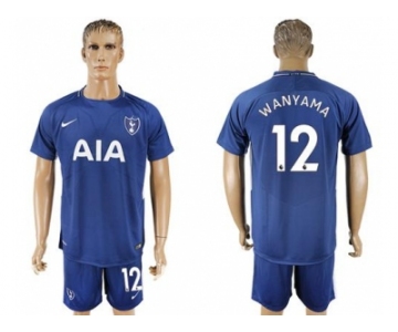 Tottenham Hotspur #12 Wanyama Away Soccer Club Jersey