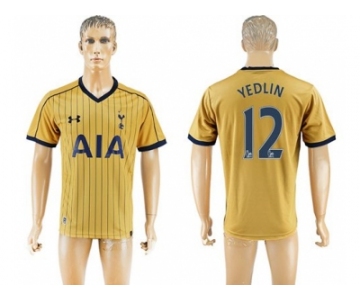 Tottenham Hotspur #12 Yedlin Sec Away Soccer Club Jersey