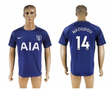 Tottenham Hotspur #14 Nkoudou Away Soccer Club Jersey1