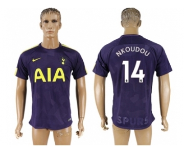 Tottenham Hotspur #14 Nkoudou Sec Away Soccer Club Jersey