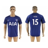 Tottenham Hotspur #15 Dier Away Soccer Club Jersey1