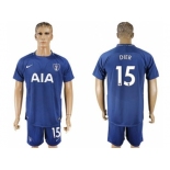 Tottenham Hotspur #15 Dier Away Soccer Club Jersey