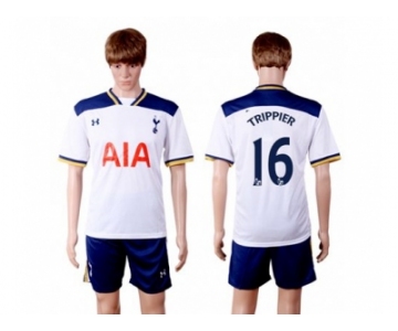 Tottenham Hotspur #16 Trippier White Home Soccer Club Jersey1