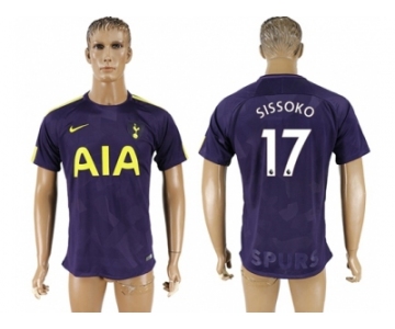 Tottenham Hotspur #17 Sissoko Sec Away Soccer Club Jersey