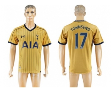 Tottenham Hotspur #17 Townsend Sec Away Soccer Club Jersey