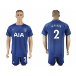 Tottenham Hotspur #2 Walker Away Soccer Club Jersey