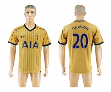 Tottenham Hotspur #20 Dawson Sec Away Soccer Club Jersey