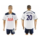 Tottenham Hotspur #20 Dawson White Home Soccer Club Jersey1