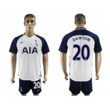 Tottenham Hotspur #20 Dawson White Home Soccer Club Jersey