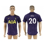 Tottenham Hotspur #20 Dele Sec Away Soccer Club Jersey