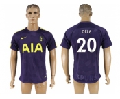 Tottenham Hotspur #20 Dele Sec Away Soccer Club Jersey