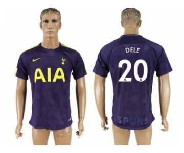 Tottenham Hotspur #20 Dele Sec Away Soccer Club Jersey