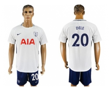 Tottenham Hotspur #20 Dele White Blue Soccer Club Jersey