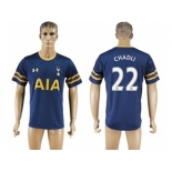 Tottenham Hotspur #22 Chadli Away Soccer Club Jersey1