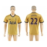 Tottenham Hotspur #22 Chadli Sec Away Soccer Club Jersey