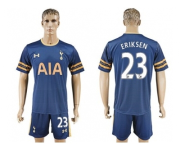 Tottenham Hotspur #23 Eriksen Away Soccer Club Jersey2