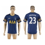 Tottenham Hotspur #23 Eriksen Away Soccer Club Jersey3