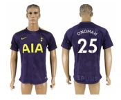 Tottenham Hotspur #25 Onomah Sec Away Soccer Club Jersey