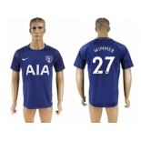 Tottenham Hotspur #27 Wimmer Away Soccer Club Jersey1