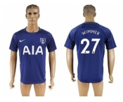 Tottenham Hotspur #27 Wimmer Away Soccer Club Jersey1