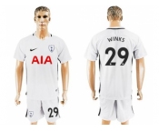 Tottenham Hotspur #29 Winks White Home Soccer Club Jersey