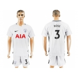 Tottenham Hotspur #3 Rose White Home Soccer Club Jersey