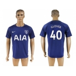 Tottenham Hotspur #40 Glover Away Soccer Club Jersey1