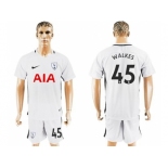 Tottenham Hotspur #45 Walkes White Home Soccer Club Jersey