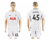 Tottenham Hotspur #45 Walkes White Home Soccer Club Jersey